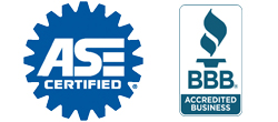 ASE Certified and BBB accredited